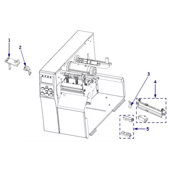 Zebra Papiermangas sensors - Zebra 110Xi4