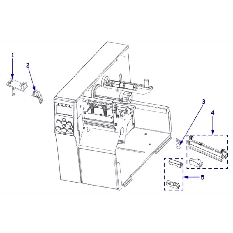 Zebra Papiermangas sensors - Zebra 110Xi4
