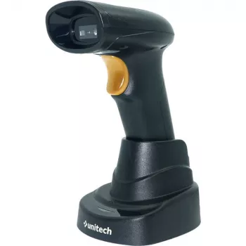 Unitech MS822B 2D SR Imager 2.4G bezvadu Bluetooth skeneris ar dokstaciju un Dongle - svītrkodu skeneris