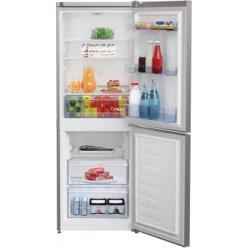 BEKO RCSA240K40SN ledusskapis ar saldētavu, E energoklase, 153cm, Inox