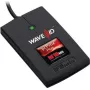 RF IDeas WAVE ID Plus Keystroke RA FactoryTalk V2 melns virsmas montāžas lasītājs