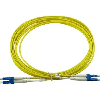 BlueOptics Ubiquiti UACC-OFC-S2-LULU-5M LC-LC vienmodu OS2 optiskais patch kabelis 5 metri