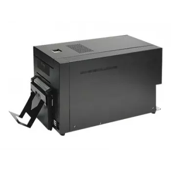 Zebra ZC10L plastikāršu printeris - krāsu, termosublimācijas, 140 x 88 mm, 300 dpi, līdz 410 kartēm/stundā (vienkrāsains)