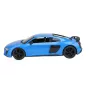 1:14 mēroga Audi R8 Coupe RC auto balts 2.4GHz oficiāli licencēts