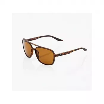 100% Kasia saulesbrilles - Peakpolar lēcas Soft Tact Havana