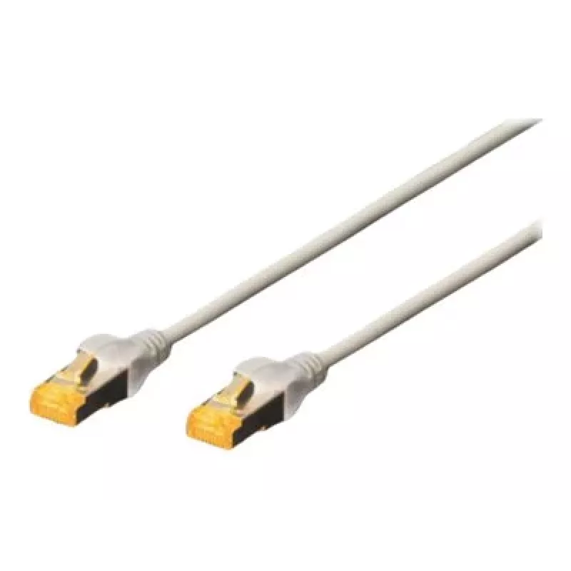 DIGITUS CAT6A S/FTP patch kabelis, 0,5 m, pelēks