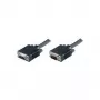 Microconnect MONGH1B video kabeļa adapteris 1 m SVGA HD15 Melns