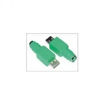 MicroConnect USBAPS2F USB–PS/2 pārveidotājs, zaļš