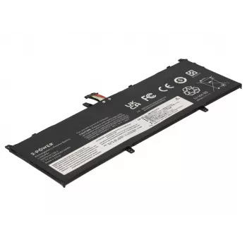 2-Power Lenovo Yoga C640-13IML galvenais akumulators - 49 Wh - Melns