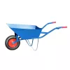 AWTOOLS AW00032 Garden Cart / Wheelbarrow - 200 kg Load Capacity, 100 L, Galvanized Steel Tray, Pneumatic Wheels