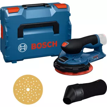 Bosch Professional GEX 12V-150-3 Bezvadu Ekscentriskā Slīpmašīna (12V, 150 mm, Bezsuku EC Motors, L-BOXX)