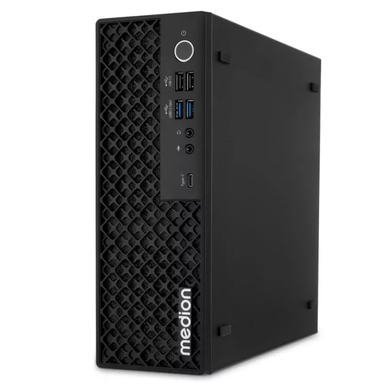 MEDION Picoworx T80 III Mini PC, Intel Core Ultra 7 258V, 32 GB RAM, 1 TB SSD, Windows 11 Pro, Black