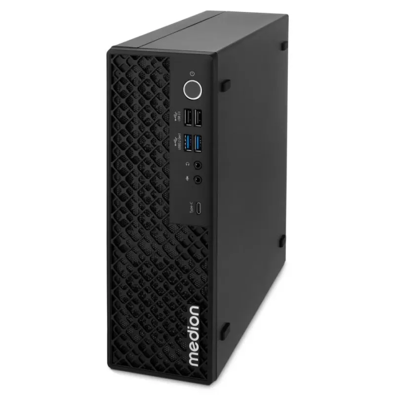 MEDION Picoworx T80 III Mini PC, Intel Core Ultra 7 258V, 32 GB RAM, 1 TB SSD, Windows 11 Pro, Black
