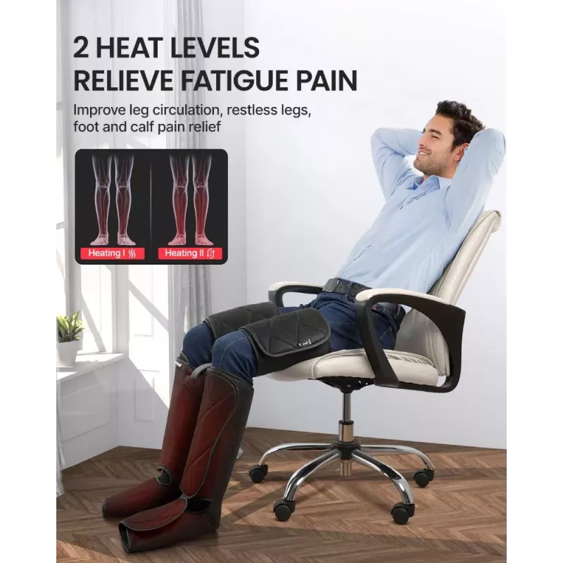 RENPHO Aeria Ultimate Thermal 2 Kāju Masieris ar Sildīšanu