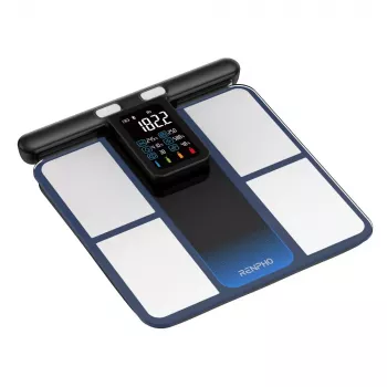 RENPHO Morpho Scan MSC01 Ķermeņa sastāva svari ar ievelkamu rokturi, Wi-Fi & Bluetooth, Melns