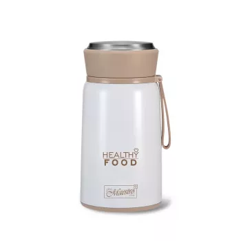 Maestro MR-1646-80 Dinner Thermos 0.8 L Nerūsējošā tērauda vakuuma pārtikas termoss ar saliekamo karoti