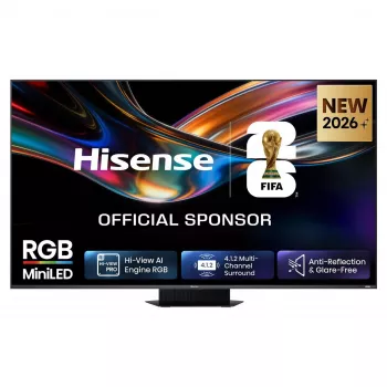 HISENSE 65UR9DS 65 collu 4K UHD RGB MiniLED viedtelevizors, 170Hz, 6ms, HDR, WiFi, Bluetooth, Melns/Pelēks