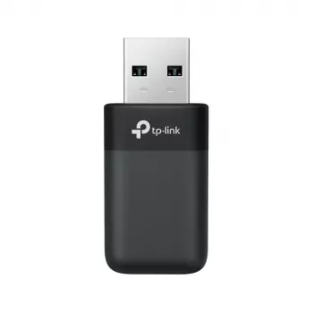 TP-LINK Archer TX23U AX1800 Mini Wi-Fi 6 bezvadu USB adapteris, divu joslu, USB 3.0, MU-MIMO, OFDMA, WPA3, Melns