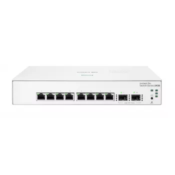 HPE Aruba Networking JL680A tīkla slēdzis (pārvaldāms, Gigabit Ethernet, 10/100/1000, 1U, balts)
