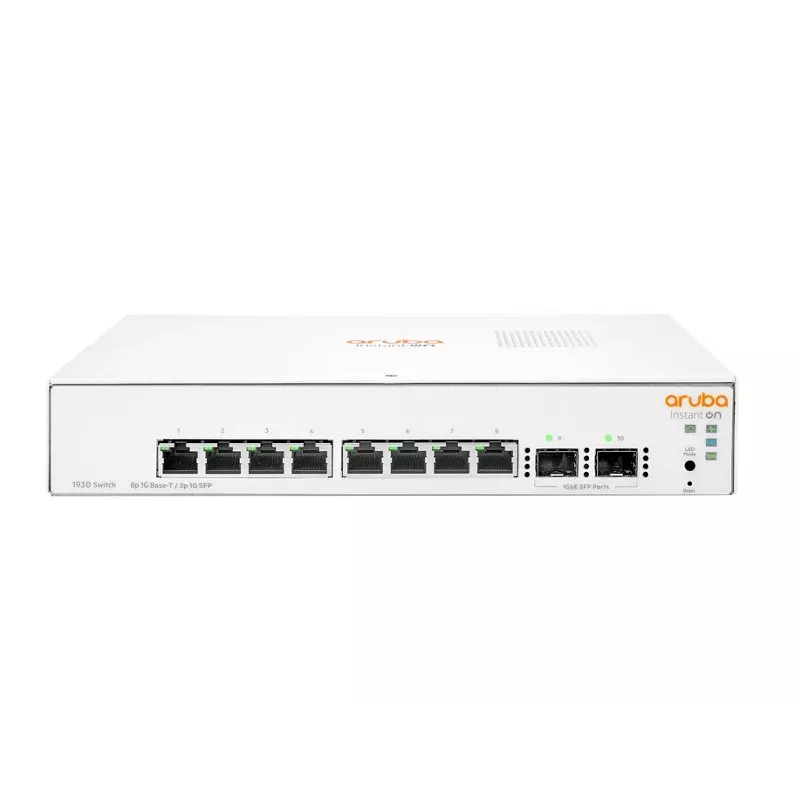 HPE Aruba Networking JL680A tīkla slēdzis (pārvaldāms, Gigabit Ethernet, 10/100/1000, 1U, balts)