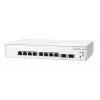 HPE Aruba Networking JL680A tīkla slēdzis (pārvaldāms, Gigabit Ethernet, 10/100/1000, 1U, balts)