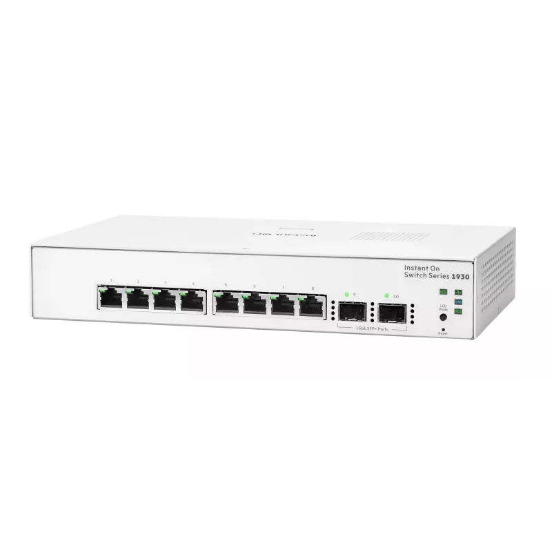 HPE Aruba Networking JL680A tīkla slēdzis (pārvaldāms, Gigabit Ethernet, 10/100/1000, 1U, balts)