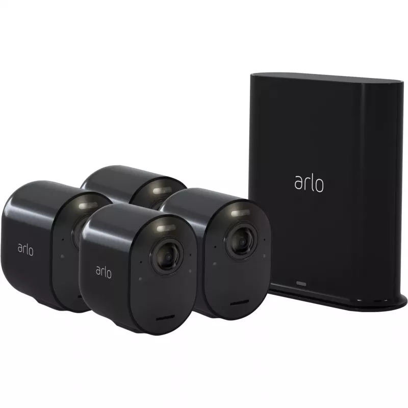 Arlo VMS5440-200EUS Ultra 2K HDR bezvadu drošības kameru sistēma (4 kameras + SmartHub)