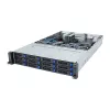 Giga Computing GigaByte R263-S30-AAH2 2U statīvā montējams servera barebone, 5. un 4. paaudzes Intel, 12x 3,5/2,5 collu nodalījumi, 2x 1300 W barošanas bloki