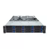 Giga Computing GigaByte R263-S30-AAH2 2U statīvā montējams servera barebone, 5. un 4. paaudzes Intel, 12x 3,5/2,5 collu nodalījumi, 2x 1300 W barošanas bloki