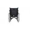 REHA FUND Steel Wheelchair RF-1/45/PN/CZA-624/PU - Manual Wheelchair, 45 cm Seat Width, 120 kg Capacity, Black