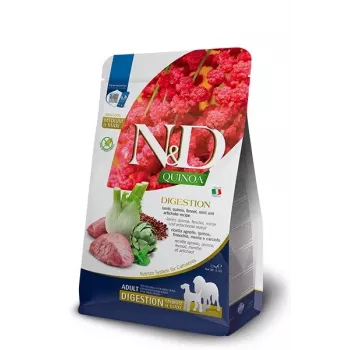 FARMINA N&D Quinoa Digestion Adult Medium Maxi Lamb Dry Dog Food - 7 kg