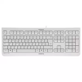 Cherry KC 1000 tastatūra - Pan Nordic - Light Grey