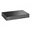 TP-Link TL-SG1008MP Nepārvaldāms Gigabitu Ethernet PoE+ Slēdzis (8 Porti, 126W Budžets, Melns)
