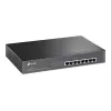 TP-Link TL-SG1008MP Nepārvaldāms Gigabitu Ethernet PoE+ Slēdzis (8 Porti, 126W Budžets, Melns)