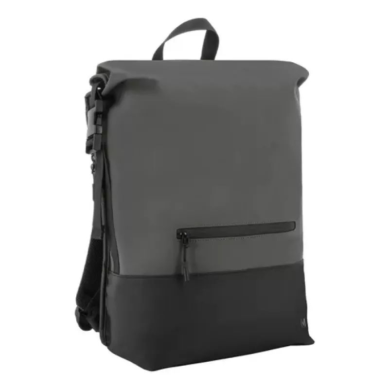 MOBILIS Two-Tone Rolltop Backpack 14-16 Grey/Black 25L