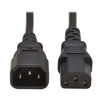 Eaton Tripp Lite Series Power Cord - IEC 60320 C14 to IEC 60320 C13 - 1,8 m (6 ft) - Black