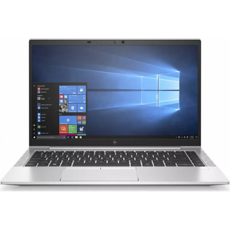 HP EliteBook 840 G7 Laptop, Intel Core i7-10610U, 16GB RAM, 512GB SSD, 14.0 inch FHD IPS, Pike Silver, Windows 10 Pro (atjaunota prece)