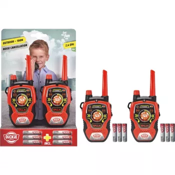 Dickie Walkie Talkie Fun 2,4 GHz 2 gabalu komplekts 201118195