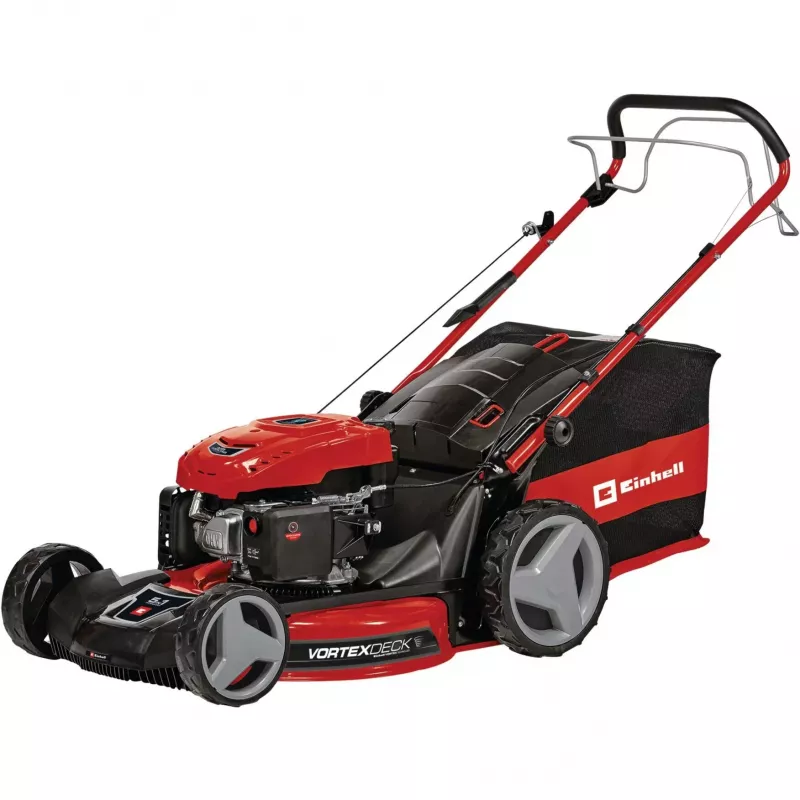 Einhell GC-PM 56/2 S HW ar piedziņu, benzīna zāles pļāvējs, melns, sarkans