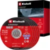EINHELL-KWB Thin Cutting Disc, Ø 115 x 1,0 mm, 5 Pieces (for Angle Grinder)