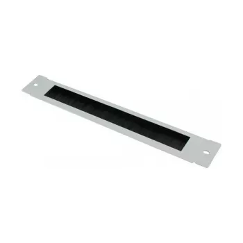 GoodConnections Brush Strip 380 mm x 57 mm for Good Connections® 19 inch Wall Enclosure FLAT-Pack (GC-RFxxxG), Light Grey (RAL7035)