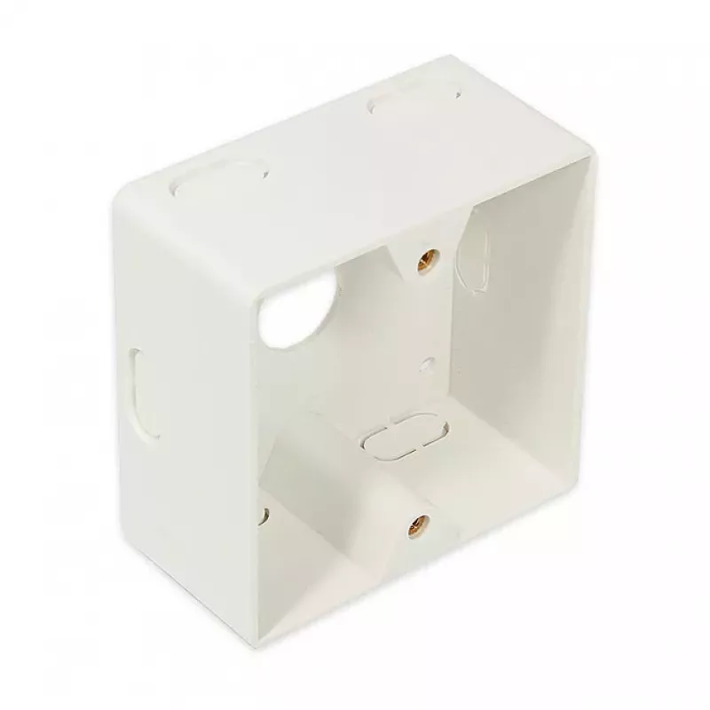 GoodConnections Virsmas Montāžas Kaste 80x80x40mm Pērļu Balta RAL 1013 GC-N0029