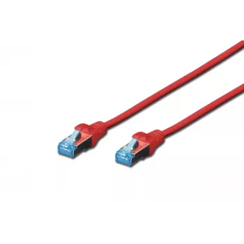 DIGITUS CAT 5e SF/UTP Patch Cable 0,5m Grey