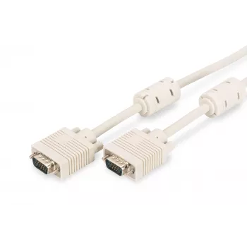DIGITUS VGA Monitor Connection Cable 1,8 m Black