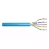 Instalācijas kabelis DIGITUS Cat.6A U/UTP B2ca AWG 23/1 LSOH 100m zils