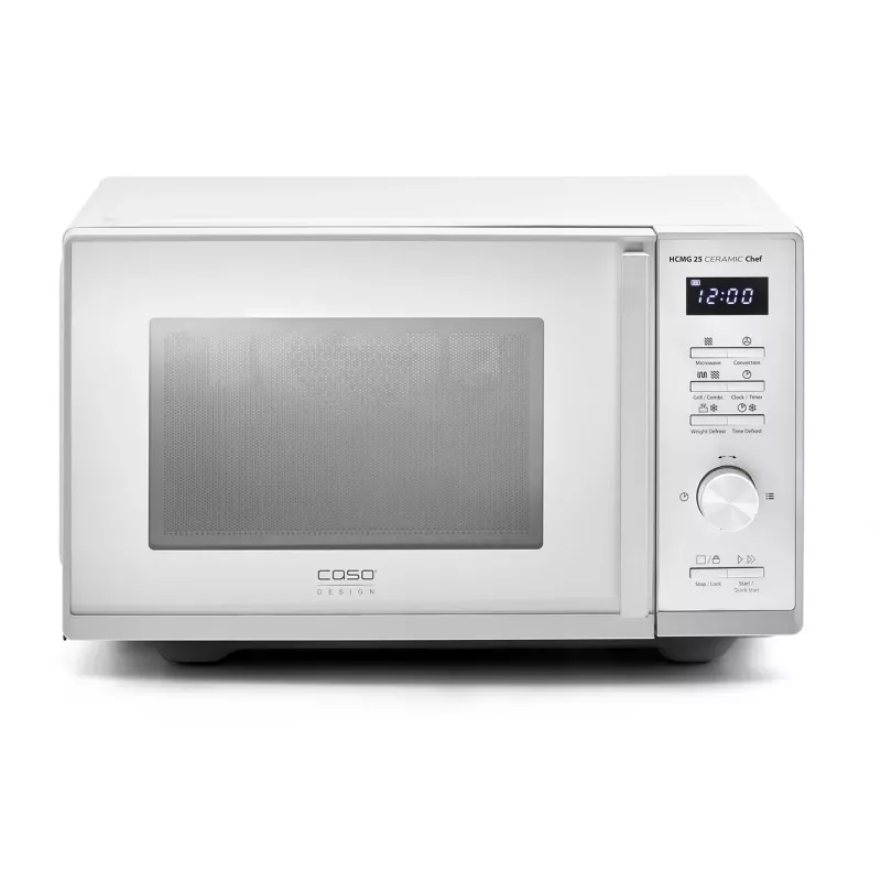 CASO Chef HCMG 25 Mikroviļņu krāsns - 900W, Konvekcija & Grils, 25L, Nerūsējošais tērauds