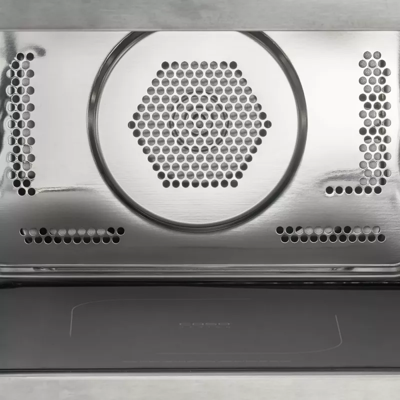 CASO Chef HCMG 25 Mikroviļņu krāsns - 900W, Konvekcija & Grils, 25L, Nerūsējošais tērauds