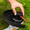 BATAVIA 18V Bezvadu zāles trimmeris 250 mm 2-in-1 ar auklu un asmeņiem