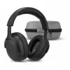 MEDION LIFE HX-1 Plus Over-Ear austiņas Black ANC Bluetooth 5.2 100h Battery IPX4