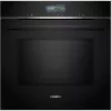 SIEMENS HM736GAB1 iQ700 Iebūvējamā cepeškrāsns ar mikroviļņu krāsni, melna, 60 cm, Home Connect
